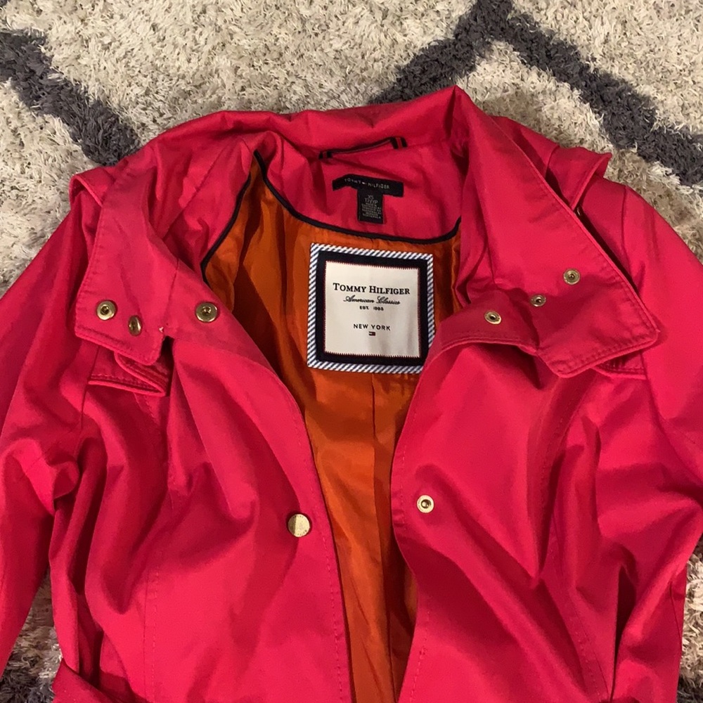 XS Pink Tommy Hilfiger Coat
